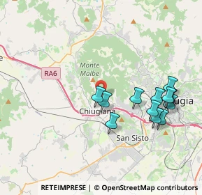 Mappa Strada Fontana La Trinità, 06073 Corciano PG, Italia (3.99917)