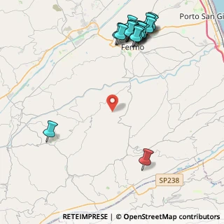 Mappa Contrada Levandara, 63825 Monterubbiano FM, Italia (5.7945)