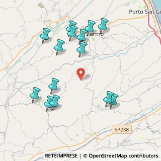 Mappa Contrada Levandara, 63825 Monterubbiano FM, Italia (4.57714)