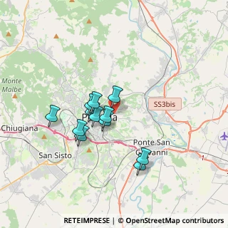 Mappa Via del Giochetto, 06122 Perugia PG, Italia (2.86833)