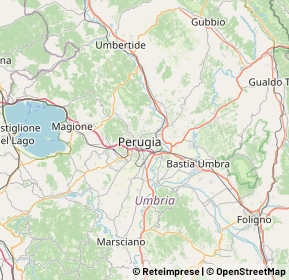 Mappa Perugia, 06122 Perugia PG, Italia (10.94667)