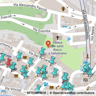 Mappa Via del Verzaro, 06123 Perugia PG, Italia (0.09565)