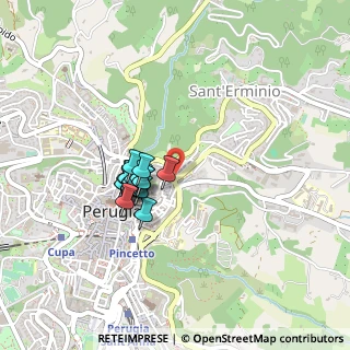 Mappa Via del Pasticcio, 06122 Perugia PG, Italia (0.3335)