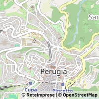 Karte Perugia