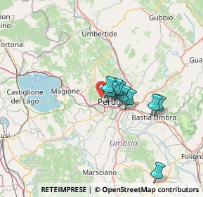 Mappa Via Campo del Patollo, 06131 Perugia PG, Italia (24.78875)
