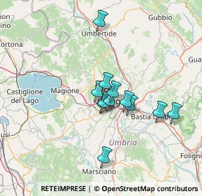 Mappa Via Campo del Patollo, 06131 Perugia PG, Italia (10.65583)