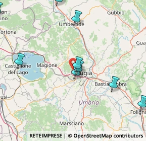 Mappa Via Campo del Patollo, 06131 Perugia PG, Italia (33.22882)