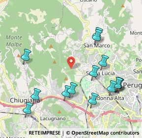 Mappa Via Campo del Patollo, 06131 Perugia PG, Italia (2.41071)