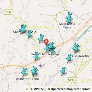 Mappa Contrada Colle Regnano, 63833 Montegiorgio FM, Italia (2.25278)