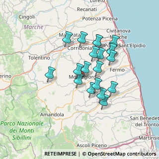 Mappa Contrada Montamboni, 63833 Montegiorgio FM, Italia (12.061)