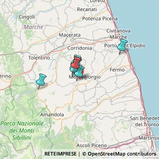 Mappa Contrada Montamboni, 63833 Montegiorgio FM, Italia (12.11182)