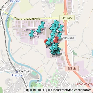Mappa Via Alberto Monni, 06100 Perugia PG, Italia (0.256)
