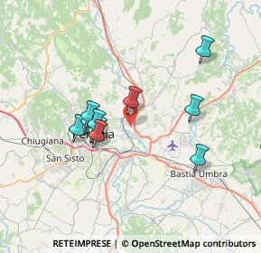 Mappa Via Alberto Monni, 06100 Perugia PG, Italia (6.29364)