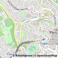 Kaart Perugia