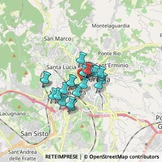Mappa Via Ruggero D'Andreotto, 06124 Perugia PG, Italia (1.208)
