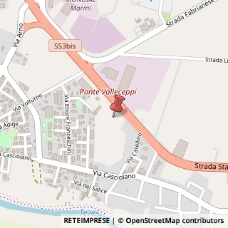 Mappa Via Casellino, 20, 06134 Perugia, Perugia (Umbria)