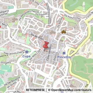 Mappa Via della Luna, 19, 06121 Perugia, Perugia (Umbria)