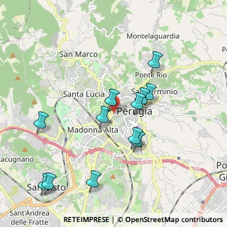 Mappa Via Felice Ciatti, 06124 Perugia PG, Italia (2.0425)