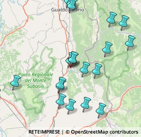 Mappa Via San Martino, 06025 Nocera Umbra PG, Italia (9.133)