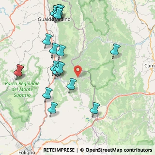Mappa Vocabolo Bagnara, 06025 Nocera Umbra PG, Italia (9.9815)