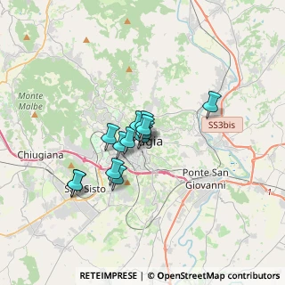 Mappa Via Santa Margherita, 06122 Perugia PG, Italia (2.31077)