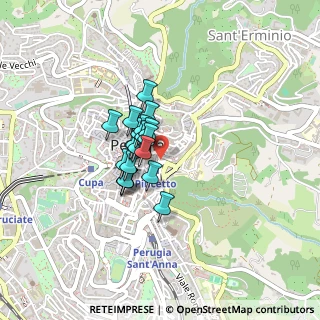 Mappa Via Santa Margherita, 06122 Perugia PG, Italia (0.2595)