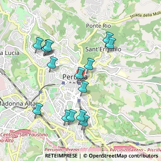 Mappa Via Santa Margherita, 06122 Perugia PG, Italia (1.05933)