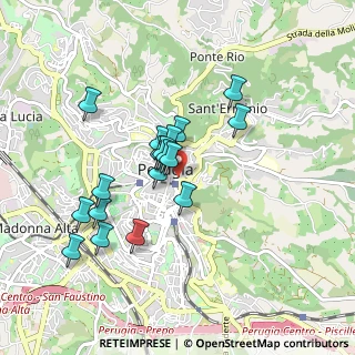 Mappa Via Santa Margherita, 06122 Perugia PG, Italia (0.78167)