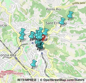 Mappa Via XIV Settembre, 06100 Perugia PG, Italia (0.6035)