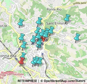 Mappa Via XIV Settembre, 06100 Perugia PG, Italia (0.831)