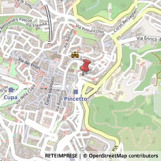 Mappa Via Santa Margherita, 2/A, 06122 Perugia, Perugia (Umbria)