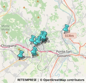 Mappa Via XIV Settembre, 06100 Perugia PG, Italia (2.31077)