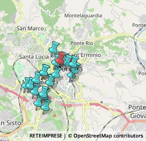 Mappa Via XIV Settembre, 06100 Perugia PG, Italia (1.7095)