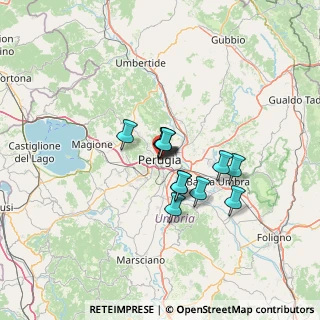Mappa Via Santa Margherita, 06122 Perugia PG, Italia (9.035)