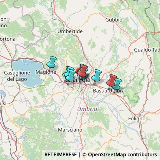 Mappa Via Santa Margherita, 06122 Perugia PG, Italia (6.61909)