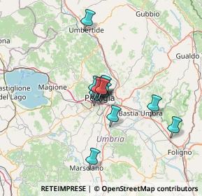 Mappa Palazzina Prosciutti, 06126 Perugia PG, Italia (8.69769)