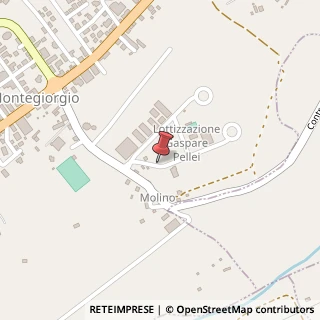 Mappa Via Manlio Massini, 23, 63833 Montegiorgio, Fermo (Marche)