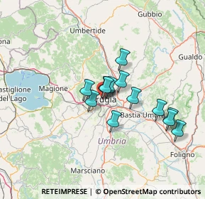 Mappa Viale Carlo Manuali, 06121 Perugia PG, Italia (10.65923)