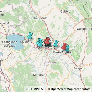 Mappa Viale Carlo Manuali, 06122 Perugia PG, Italia (6.66364)