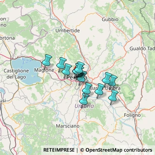 Mappa Viale Carlo Manuali, 06122 Perugia PG, Italia (8.53133)