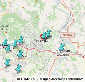 Mappa Viale Carlo Manuali, 06121 Perugia PG, Italia (4.83182)