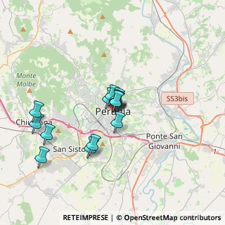 Mappa Corso Pietro Vannucci, 06122 Perugia PG, Italia (2.88923)