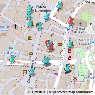 Mappa Corso Pietro Vannucci, 06122 Perugia PG, Italia (0.074)