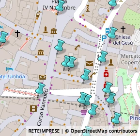 Mappa Via Giuseppe Mazzini, 06121 Perugia PG, Italia (0.09)