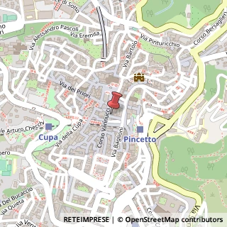 Mappa Via Giuseppe Mazzini, 10, 06121 Perugia, Perugia (Umbria)