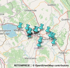 Mappa Via Giuseppe Mazzini, 06121 Perugia PG, Italia (8.80059)