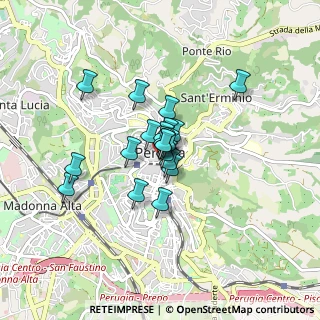 Mappa Via Cesare Fani, 06122 Perugia PG, Italia (0.5185)