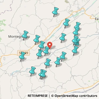 Mappa Via Enrico Berlinguer, 63833 Grottazzolina FM, Italia (4.182)