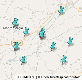 Mappa 63833 Grottazzolina FM, Italia (4.52167)