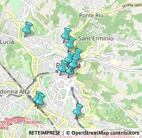 Mappa Piazza Giacomo Matteotti, 06121 Perugia PG, Italia (0.74727)